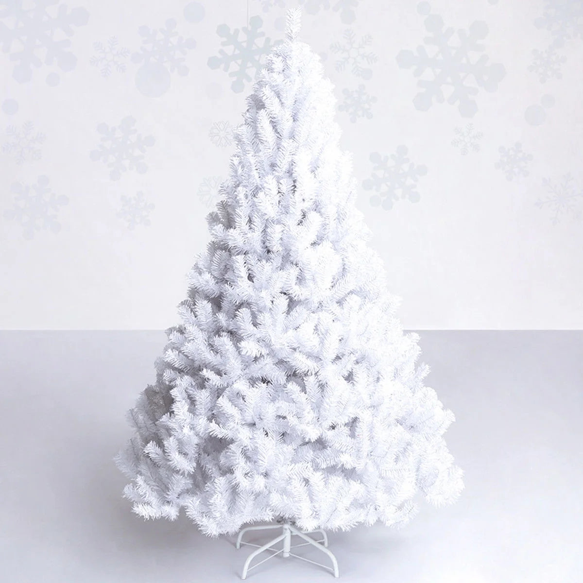 5Ft/6Ft/7Ft/8Ft Artificial PVC Chrismas Tree W/Stand Holiday Season Indoor Outdoor Green